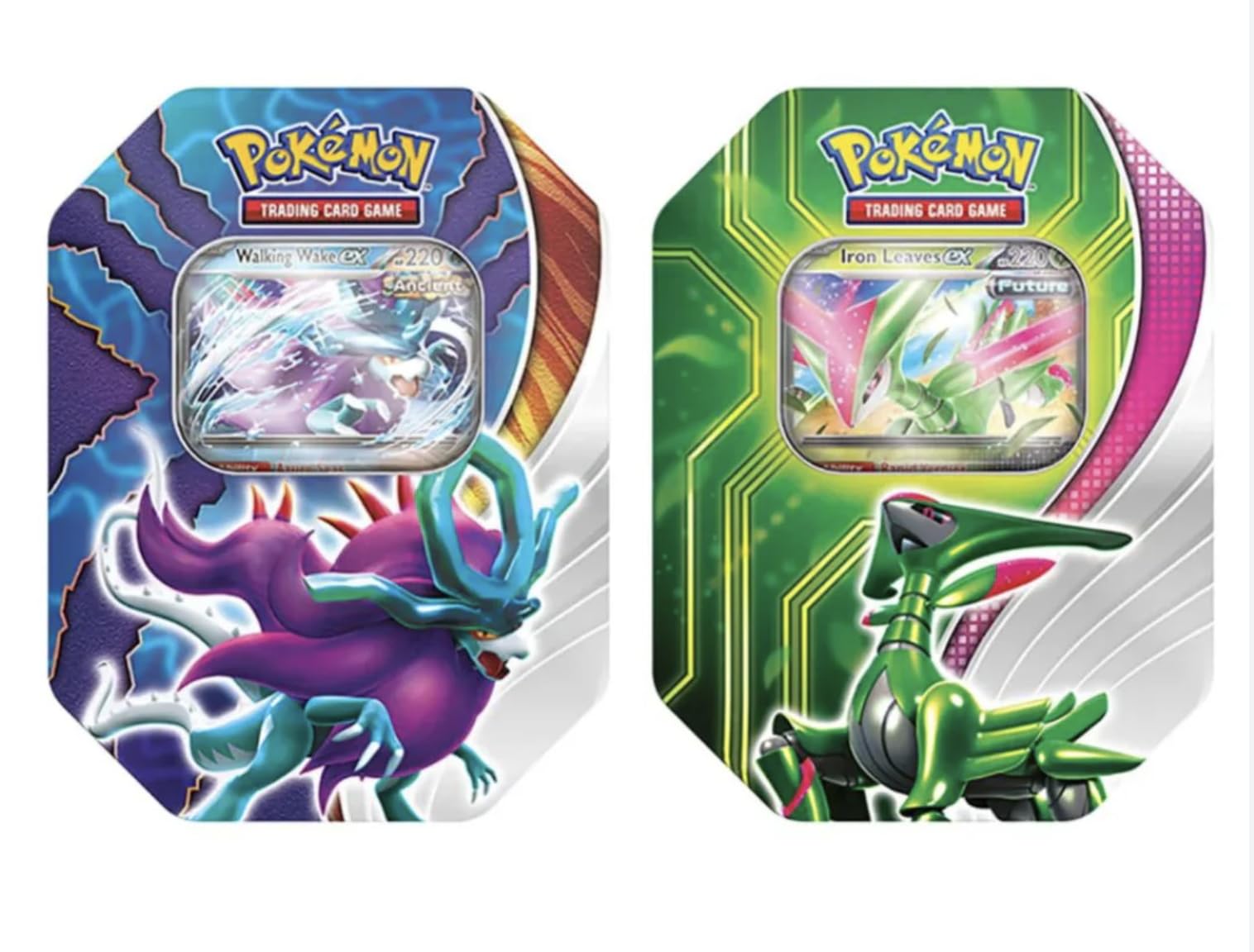 Pokemon TCG Paradox Clash EX Tin - Iron Leaves