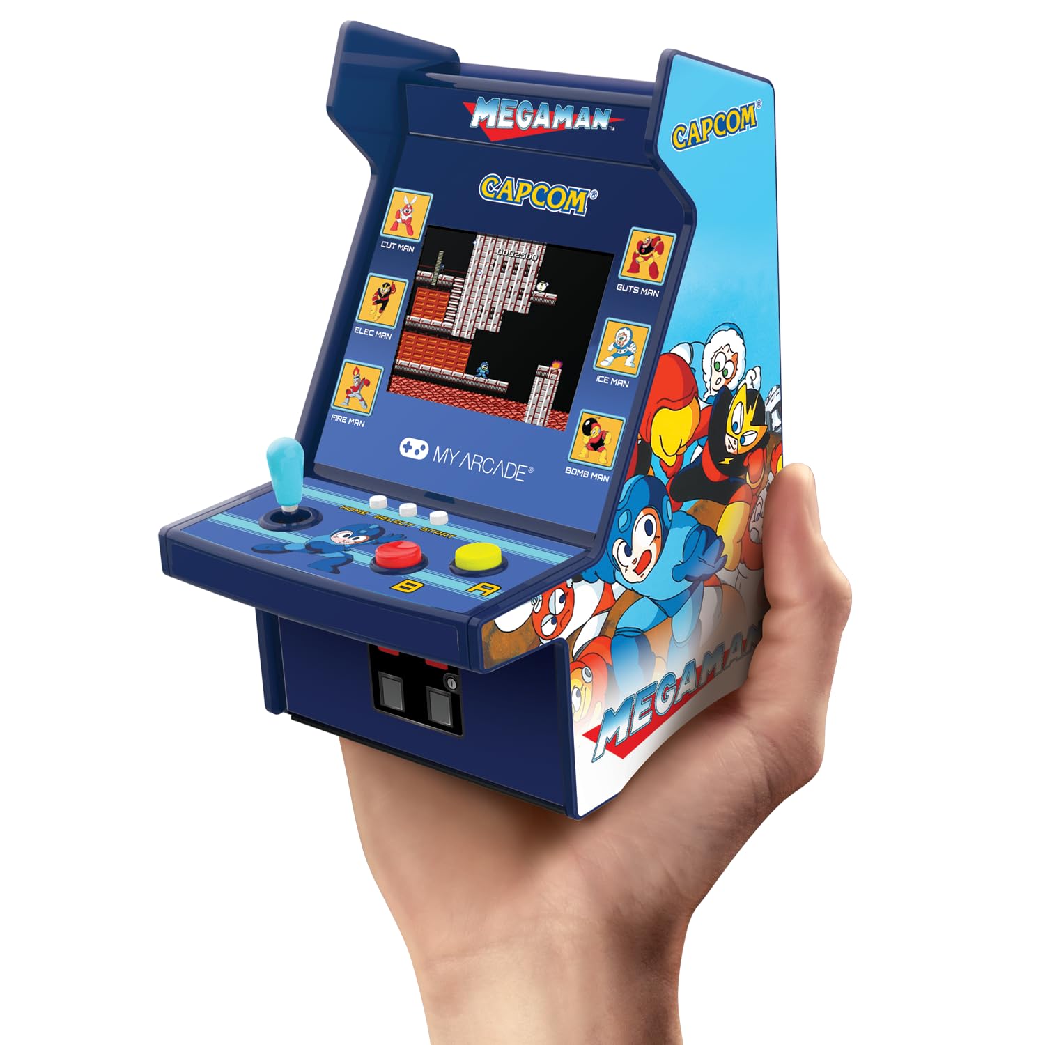 My Arcade DGUNL-4189 Mega Man Micro Jugador Pro Portátil Retro Arcade, 6 JUEGOS EN 1