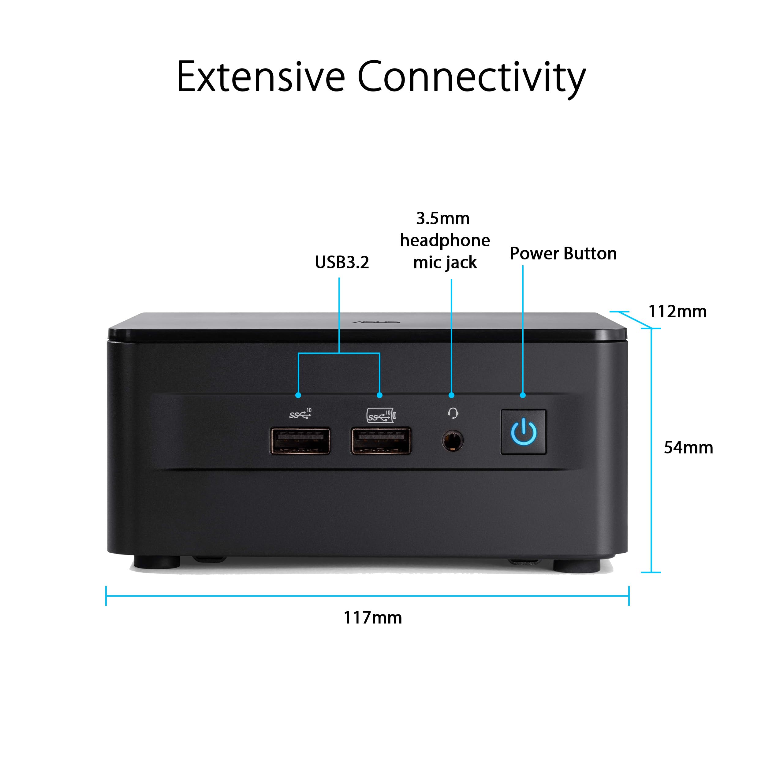 MiniPC Asus NUC RNUC12WSHI30002 Intel Core i3-1220P