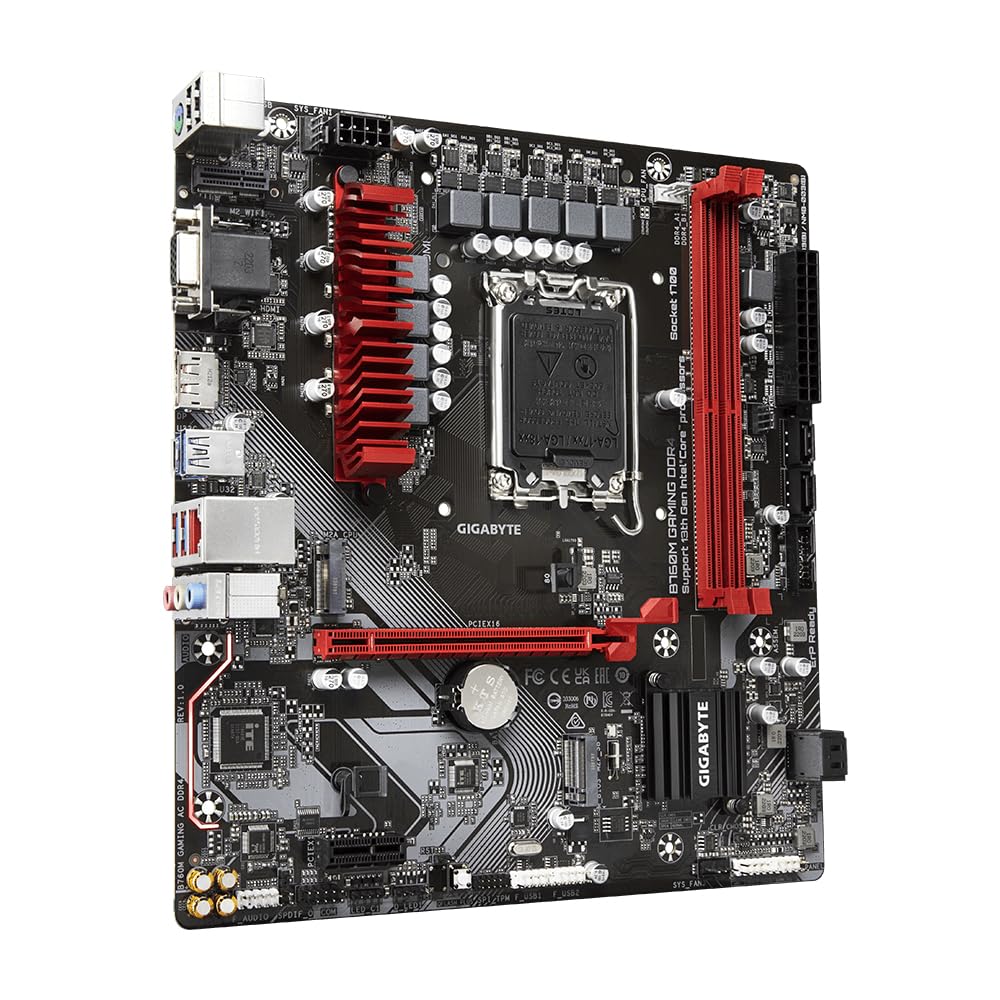 Placa Base Gigabyte B760M GAMING DDR4 Socket 1700/ Micro ATX