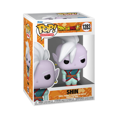 Funko Pop! Animation: DBS - Shin - Dragon Ball Super - Figura de Vinilo Coleccionable - Idea de Regalo- Mercancia Oficial - Juguetes para Niños y Adultos - Anime Fans - Muñeco para Coleccionistas