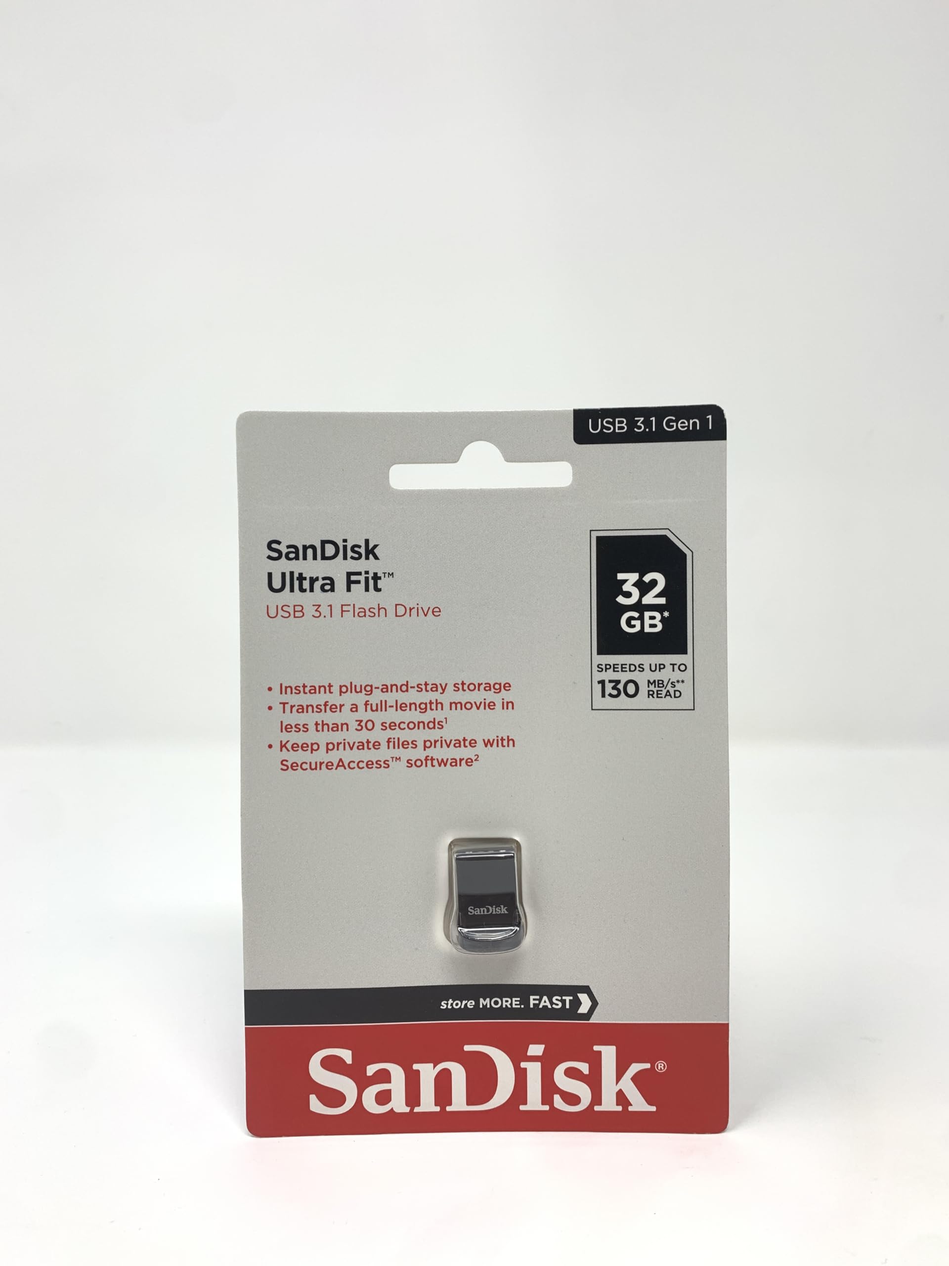 Pendrive 32GB SanDisk Ultra Fit USB 3.1