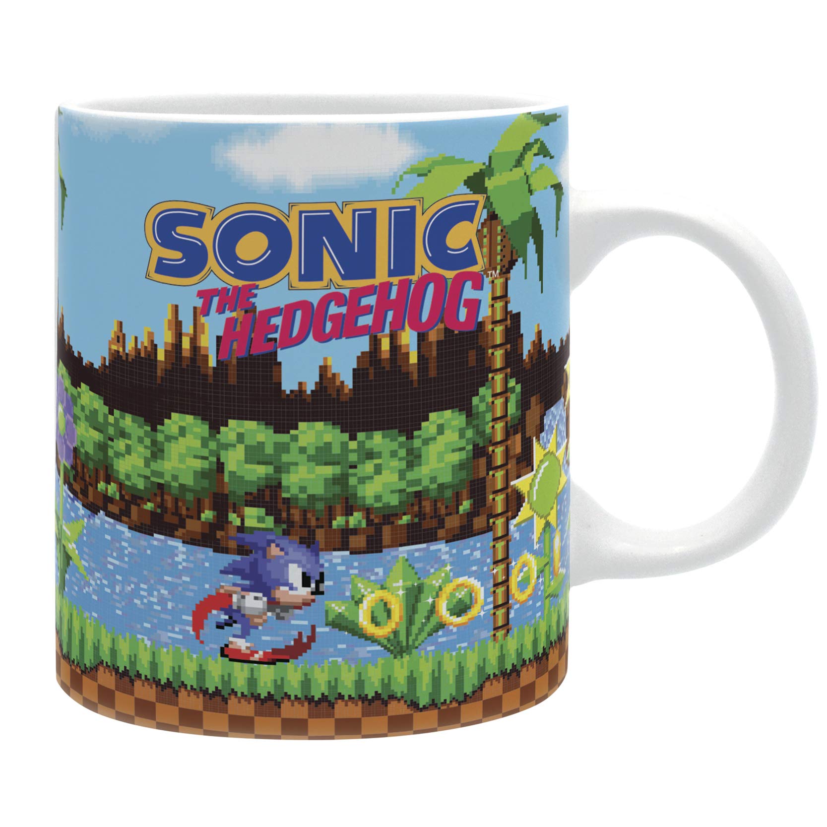 ABYSTYLE -SONIC - Taza - 320 ml - Retro