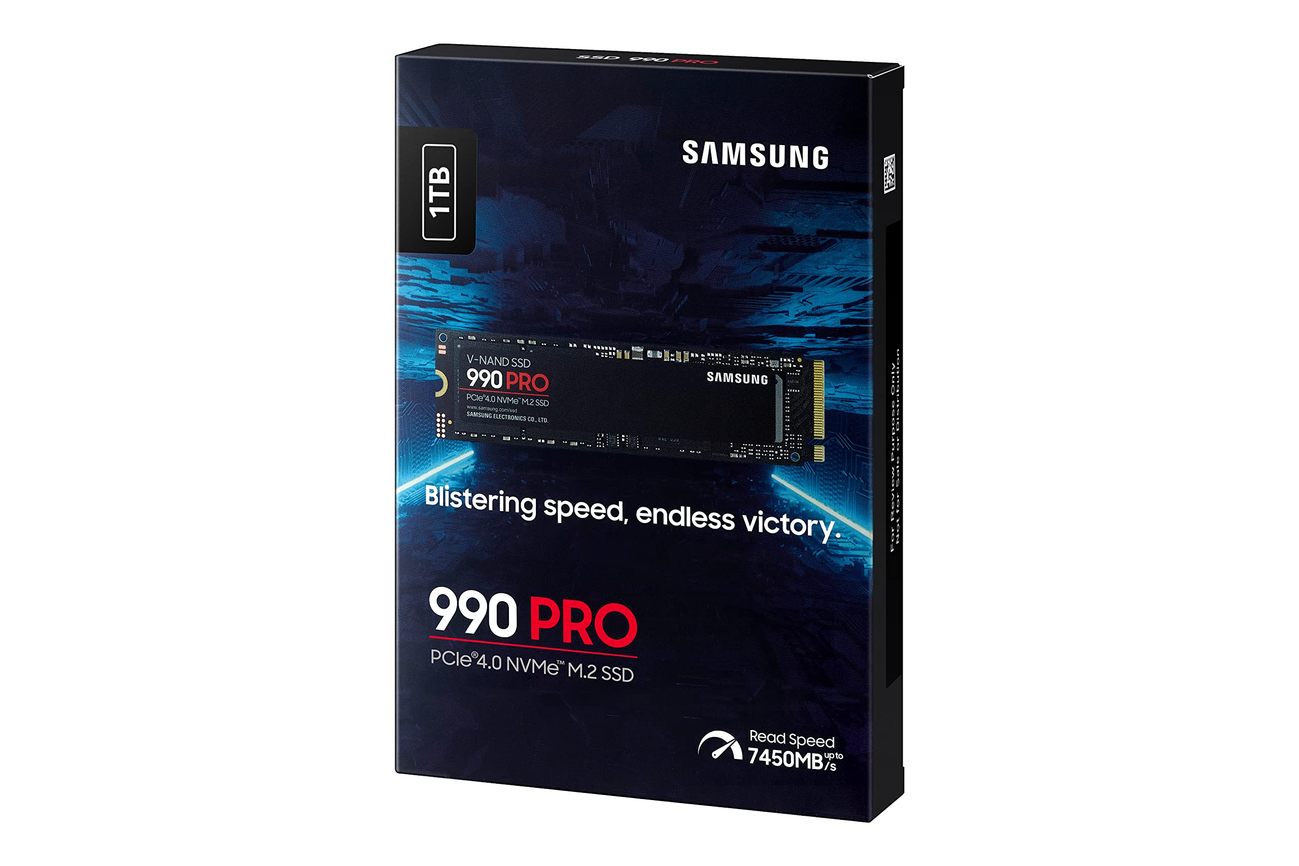 Disco SSD Samsung 990 PRO 1TB/ M.2 2280 PCIe 4.0/ Compatible con PS5 y PC/ Full Capacity