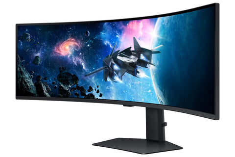 Monitor Gaming Ultrapanorámico Curvo Samsung Odyssey G9 S49CG954EU 49'/ Dual QHD/ 1ms/ 240Hz/ VA/ Regulable en altura/ Negro