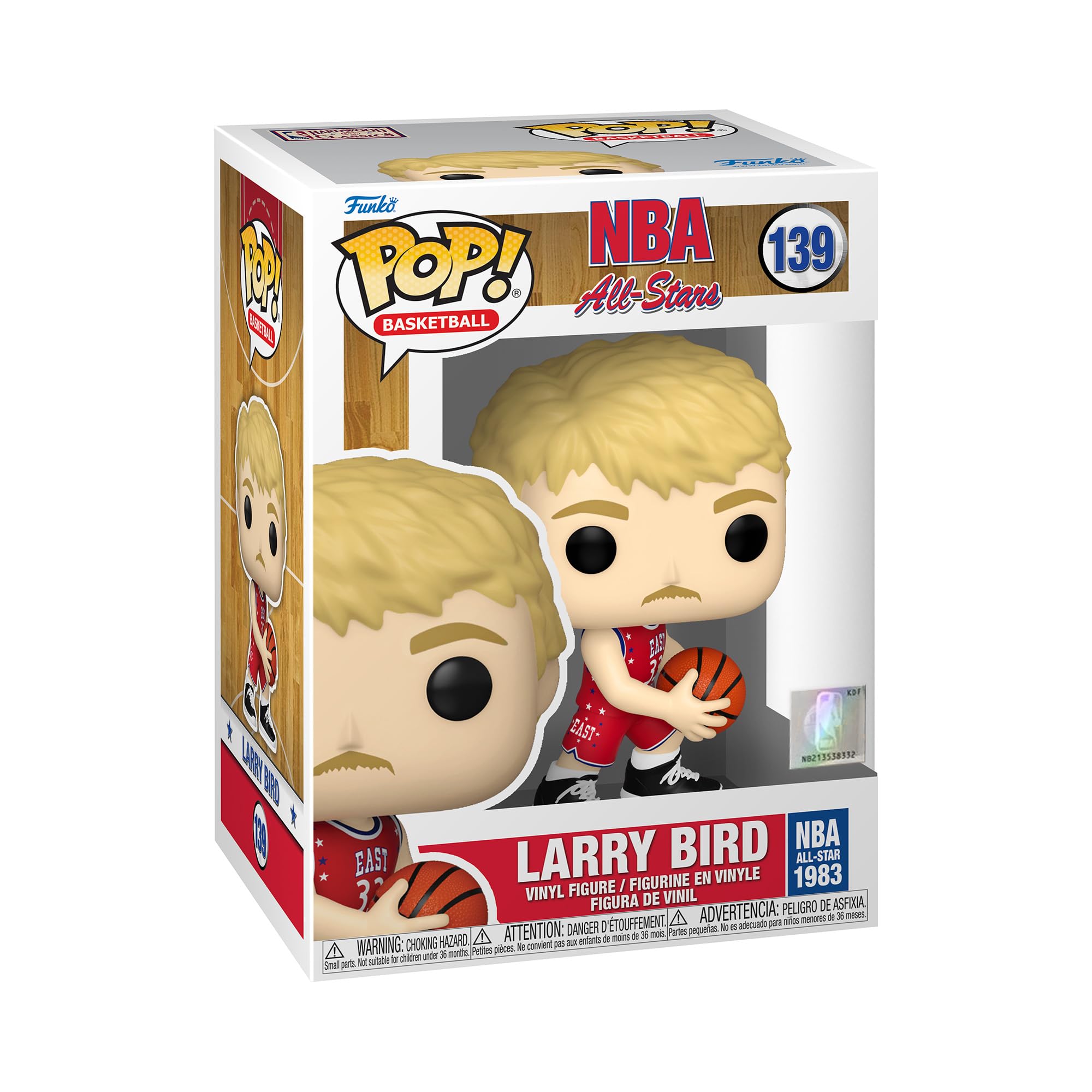 Funko Pop! NBA Legends-Larry Bird - (Red All Star Uni 1983) - Figura de Vinilo Coleccionable - Idea de Regalo- Mercancia Oficial - Juguetes para Niños y Adultos - Sports Fans