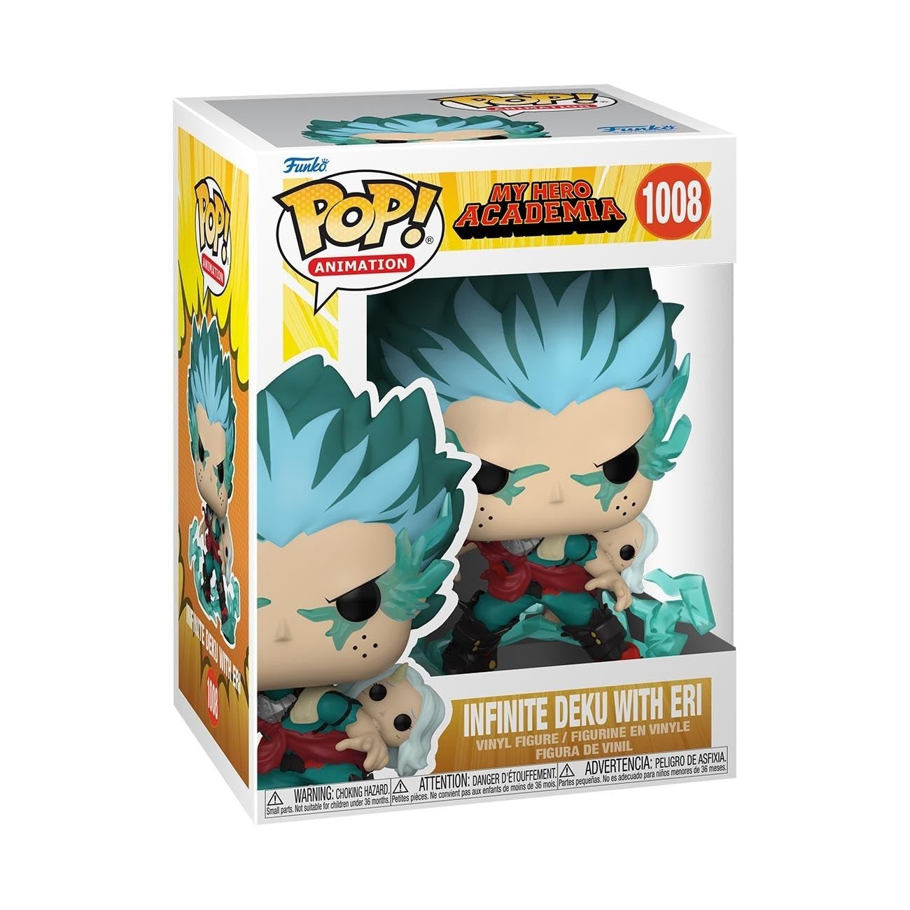 Funko Pop! Animation: MHA - Infinite Deku With Eri - My Hero Academia - Figura de Vinilo Coleccionable - Idea de Regalo- Mercancia Oficial - Juguetes para Niños y Adultos - Anime Fans