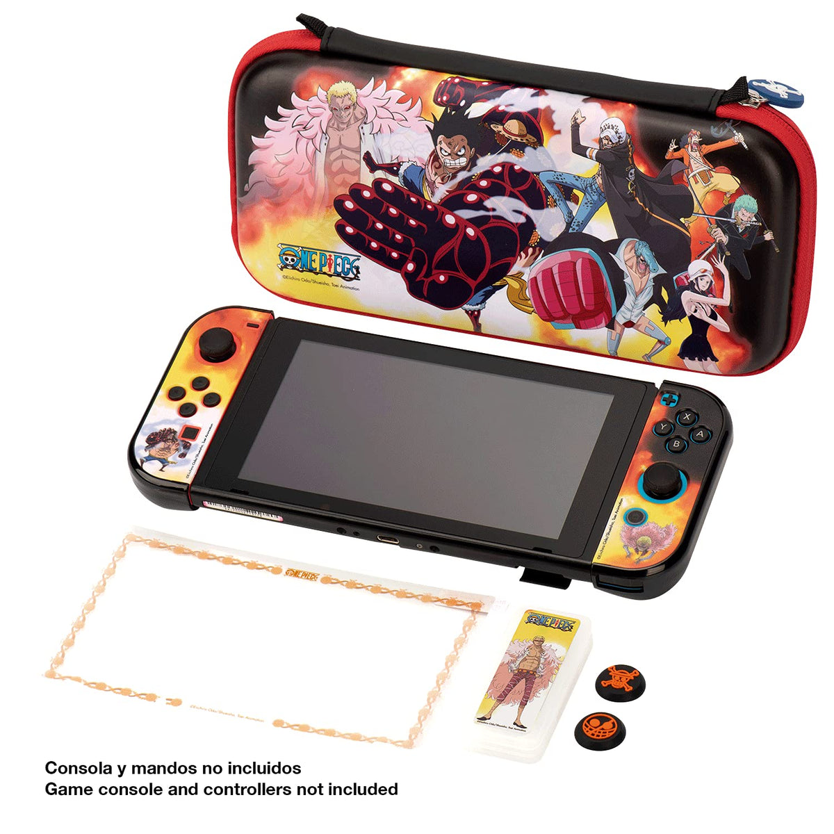 FRTEC - ONE PIECE Pack de Accesorios 5 en 1 para Switch