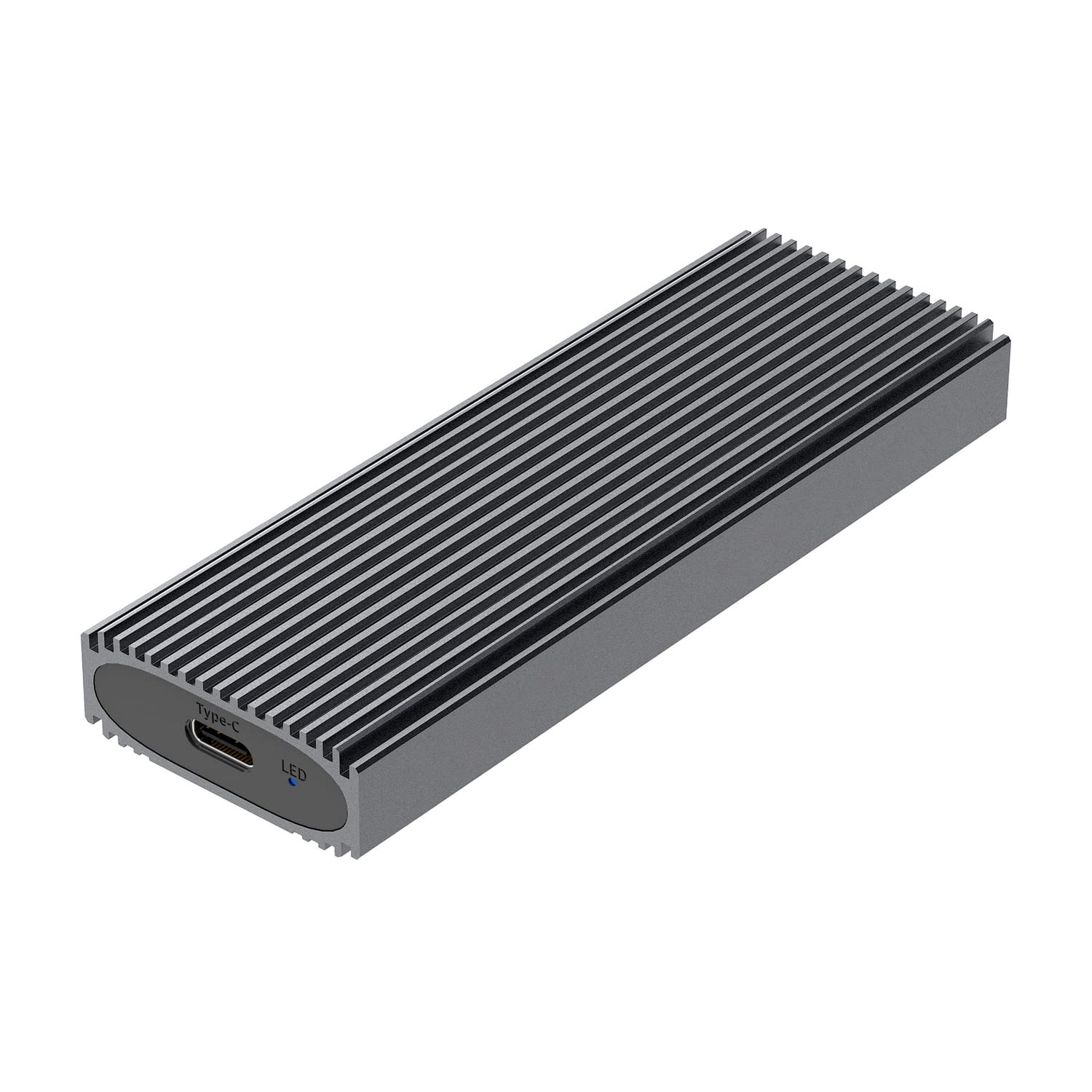 Caja Externa para Disco SSD M.2 NVMe Aisens ASM2-023GR/ USB 3.2/ Sin tornillos