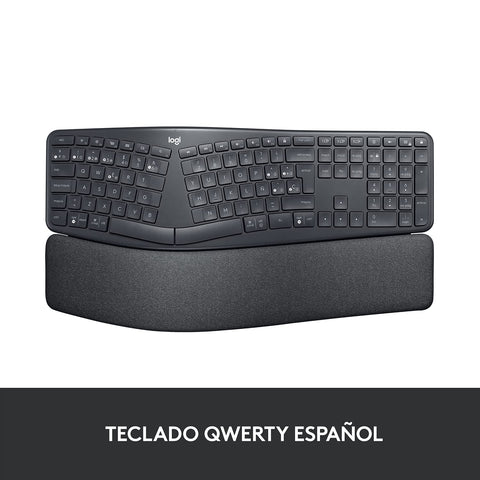 Teclado Inalámbrico por Bluetooth Logitech Ergo K860