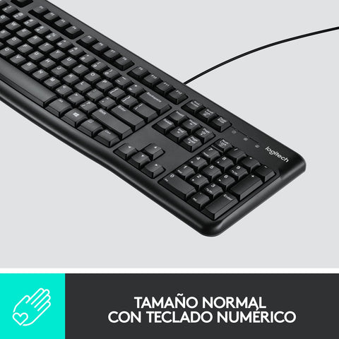 Teclado y Ratón Logitech Desktop MK120