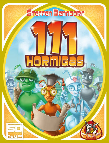 SD GAMES 111 Hormigas - Juego de Velocidad para Mayores de 8 Años, Juego de Mesa 2 a 5 Jugadores