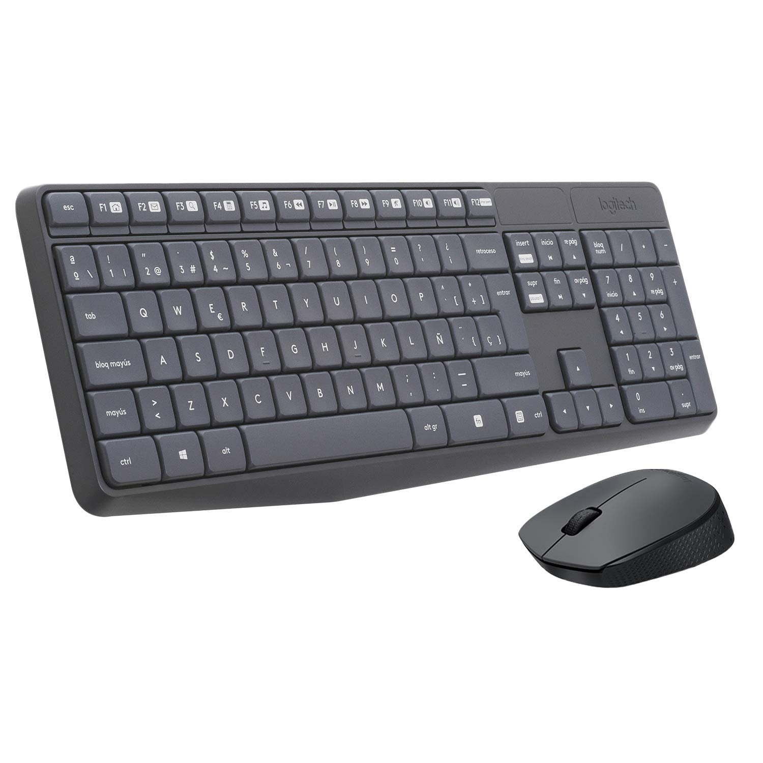 Teclado y Ratón Inalámbricos Logitech MK235