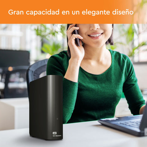 Disco Externo Western Digital WD Elements Desktop 8TB/ 3.5'/ USB 3.0