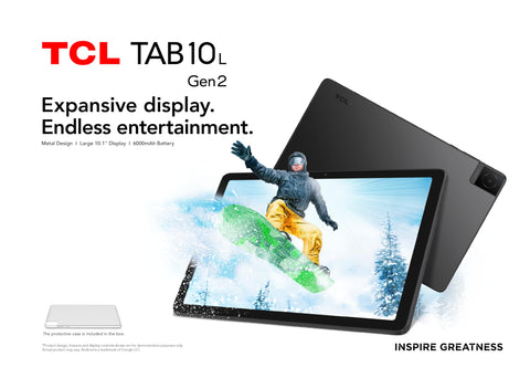 Tablet TCL Tab 10L Gen2 10.1'/ 3GB/ 32GB/ Quadcore/ Gris