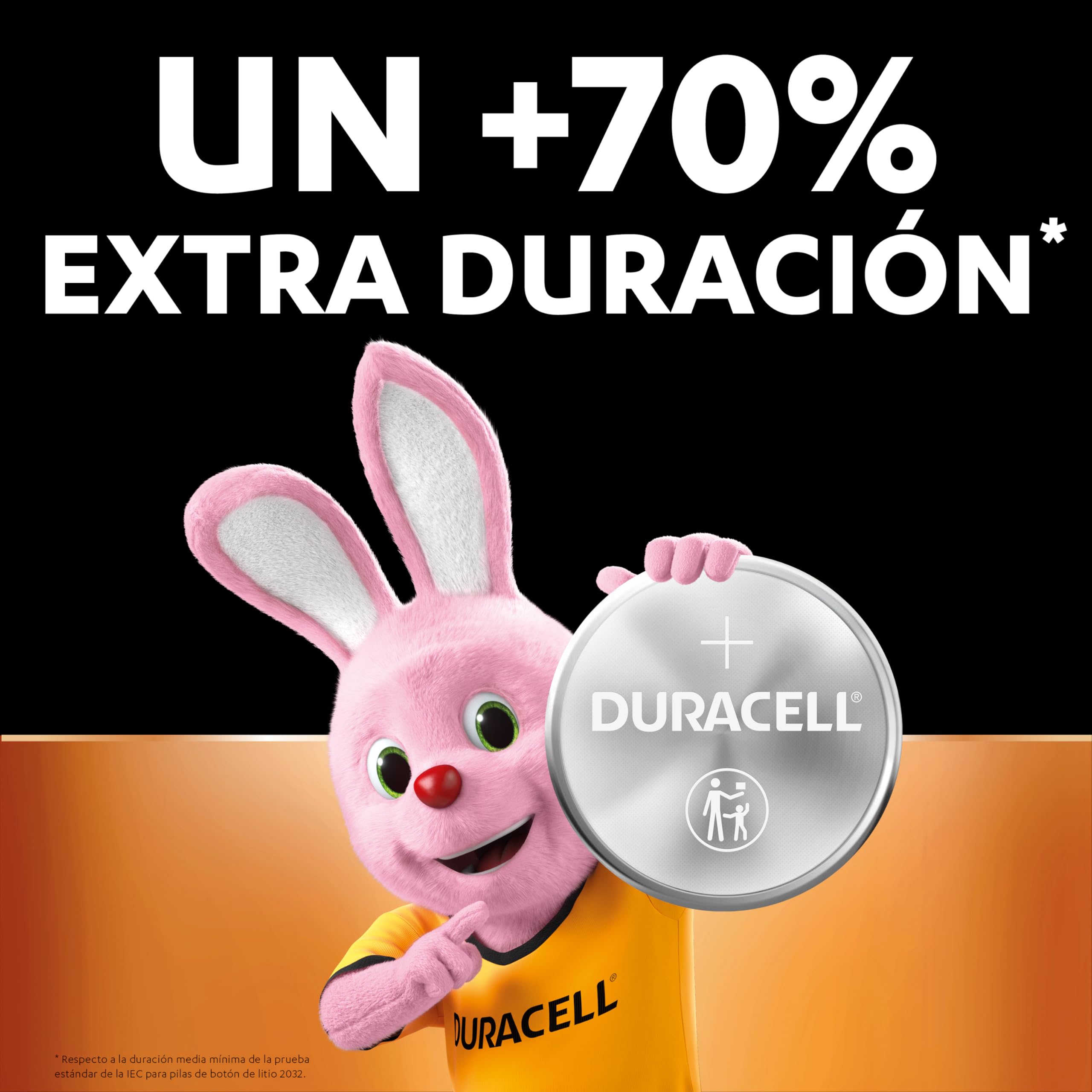 Pack de 2 Pilas de Botón Duracell DL2032/ 3V