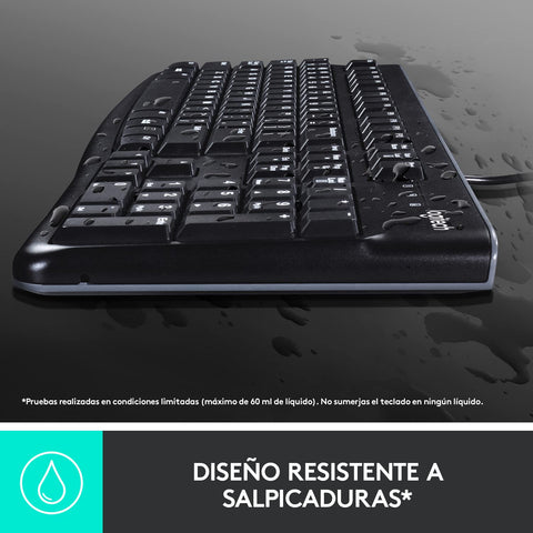 Teclado y Ratón Logitech Desktop MK120