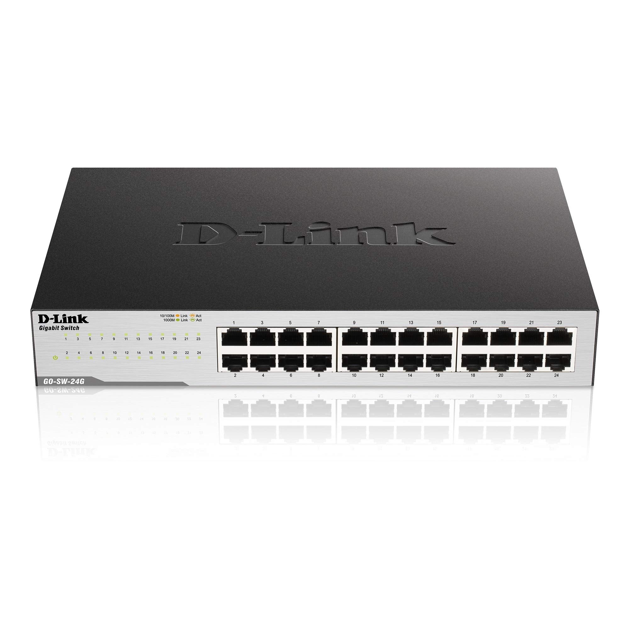 Switch D-Link GO-SW-24G 24 Puertos/ Gigabit 10/100/1000