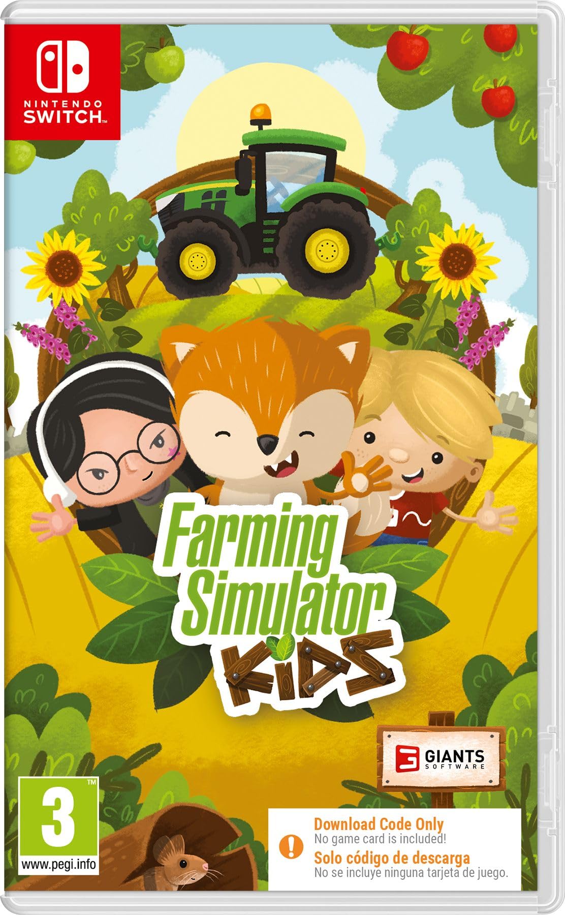 Farming Simulator Kids (Código de descarga del juego en la caja) - Switch