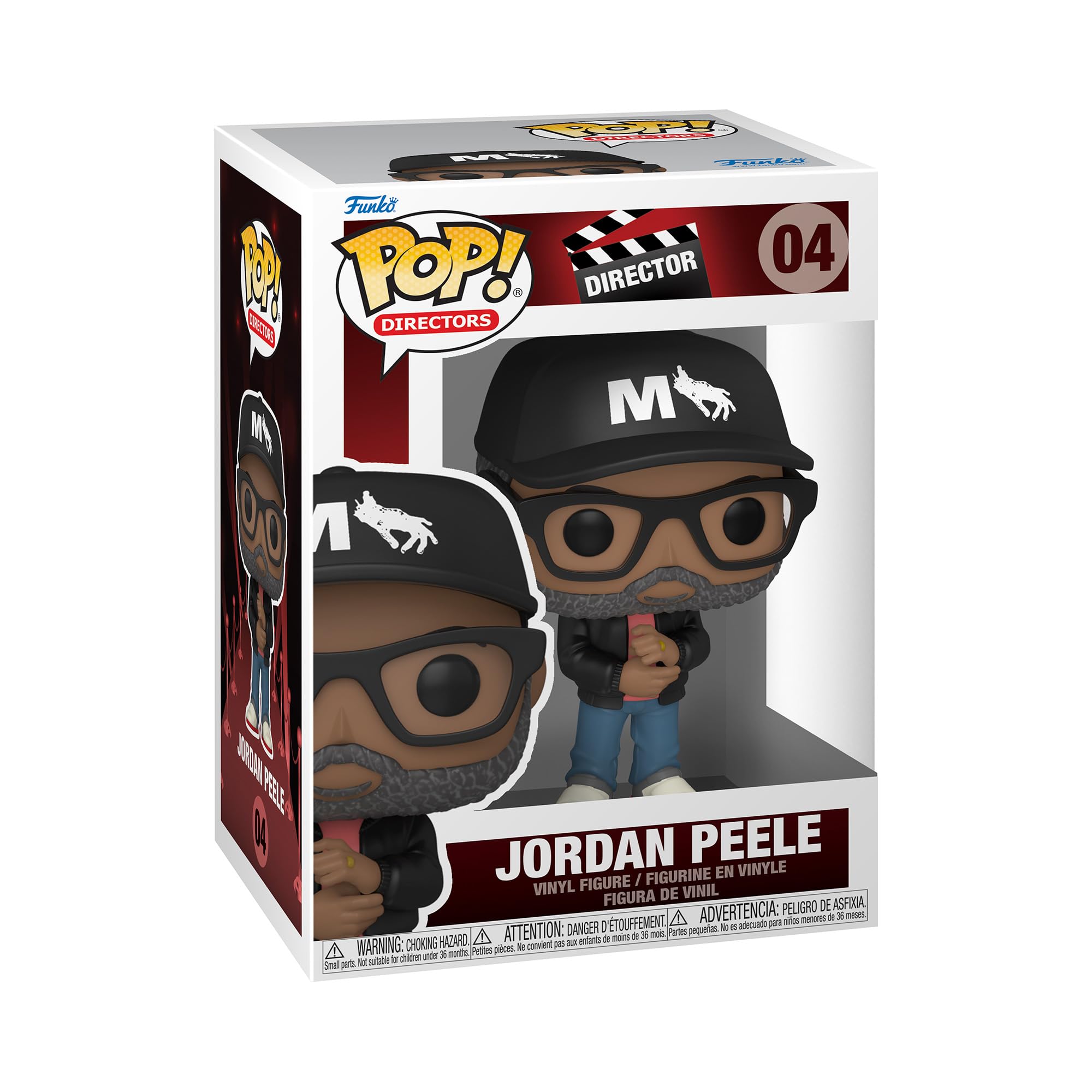 Funko Pop! Icons: Jordan Peele - Figura de Vinilo Coleccionable - Idea de Regalo- Mercancia Oficial - Juguetes para Niños y Adultos - Muñeco para Coleccionistas y Exposición