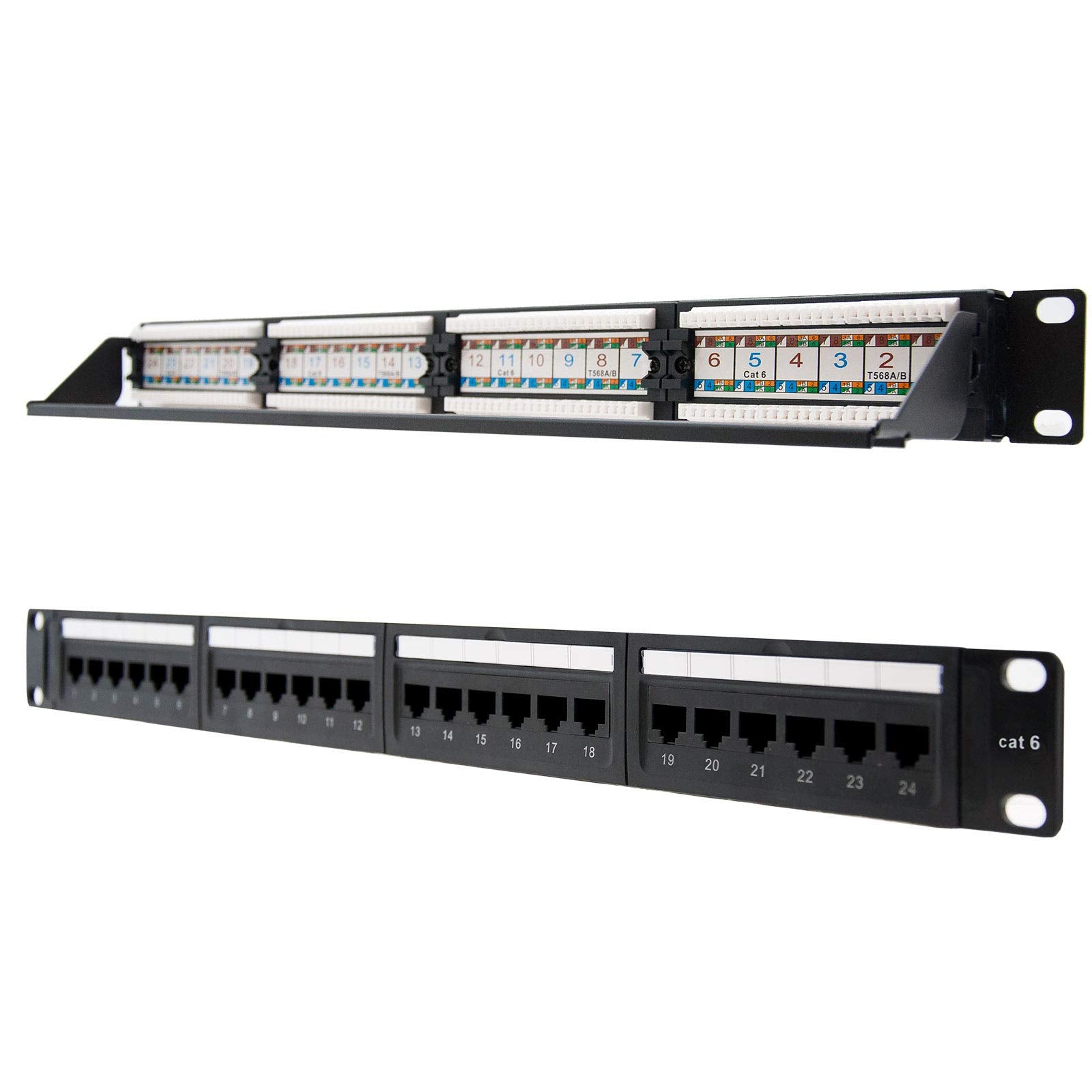 Patch Panel Nanocable 10.21.3124/ 24 Puertos/ Cat.6/ Altura 1U