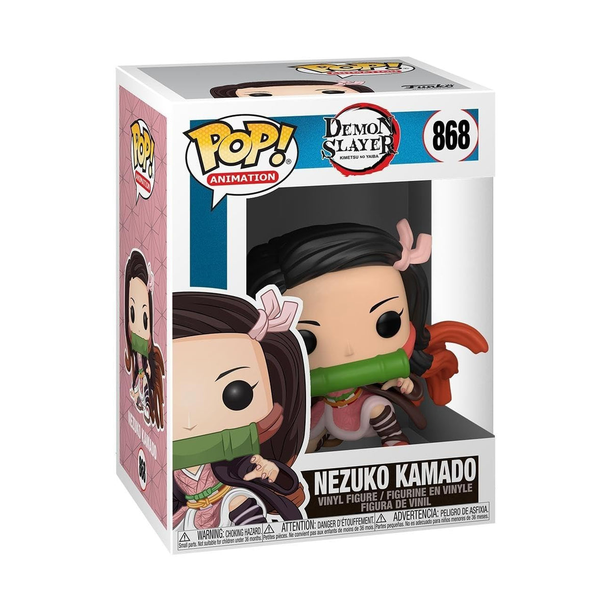 Funko Pop! Animation: Demon Slayer - Nezuko Kamado - Guardianes de la Noche - Figura de Vinilo Coleccionable - Idea de Regalo - Mercancia Oficial - Juguetes para Niños y Adultos - Anime Fans