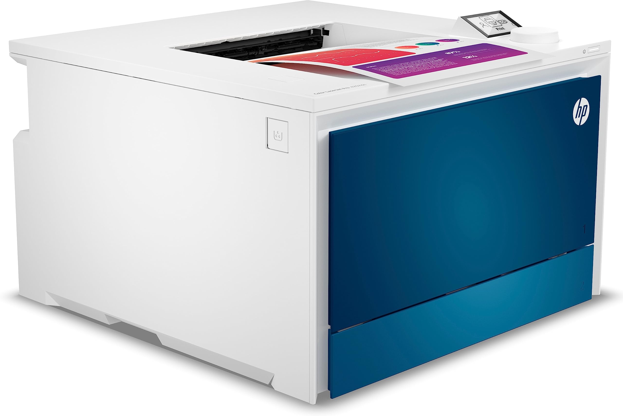 Impresora Láser Color HP LaserJet Pro 4202dn Dúplex/ Blanca y Azul