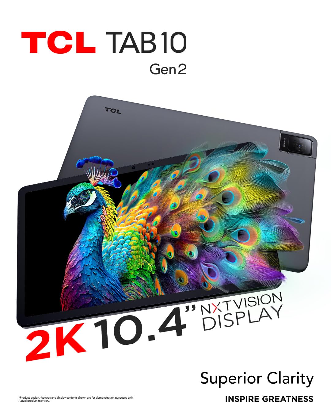 Tablet TCL Tab 10 Gen2 10.4'/ 4GB/ 64GB/ Octacore/ Gris Espacial