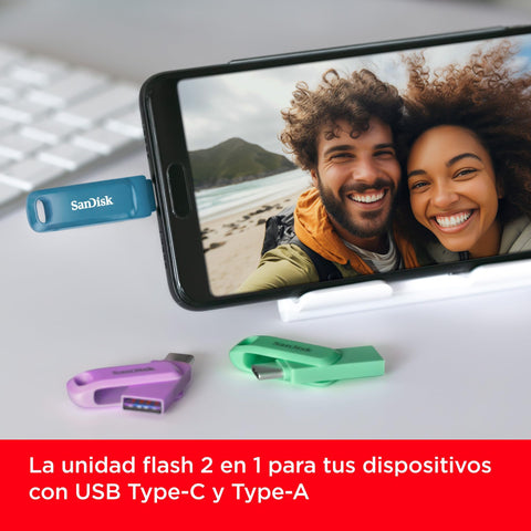 Pendrive 128GB SanDisk Ultra Dual Drive Go/ USB 3.1 Tipo-C/ USB