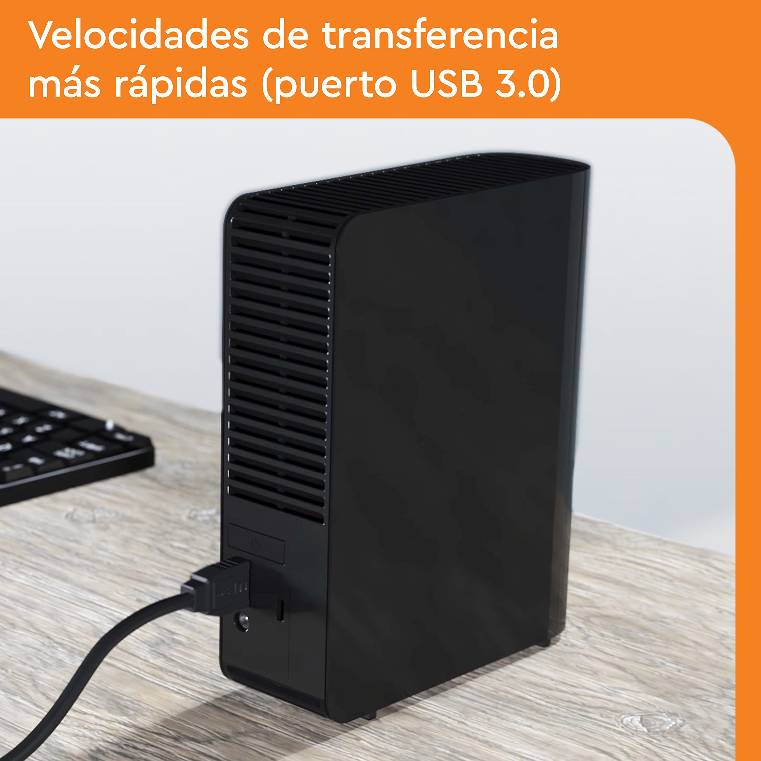 Disco Externo Western Digital WD Elements Desktop 8TB/ 3.5'/ USB 3.0