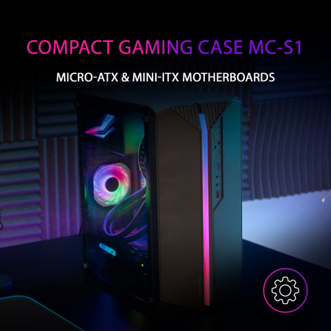 Caja Gaming Minitorre Mars Gaming MC-S1