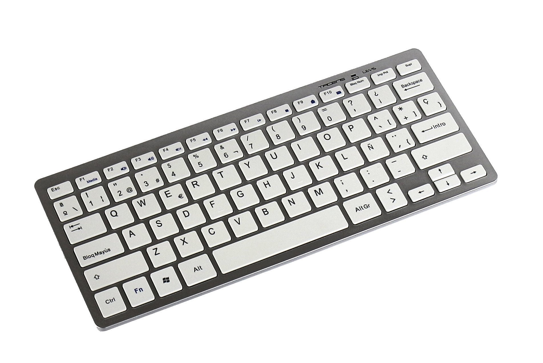 Teclado y Ratón Inalámbricos Tacens Levis Combo V2/ Blanco