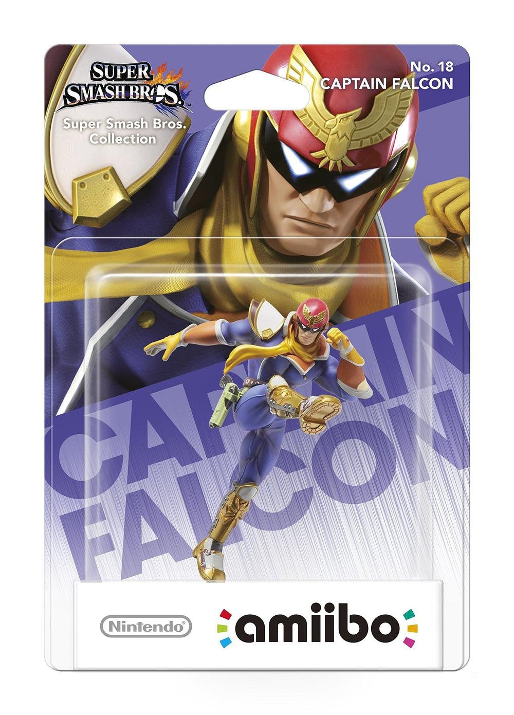 Nintendo - Figura Amiibo Smash Capitán Falcón