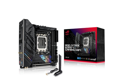 Placa Base Asus ROG STRIX B760-I GAMING (WIFI) Socket 1700/ Mini-ITX