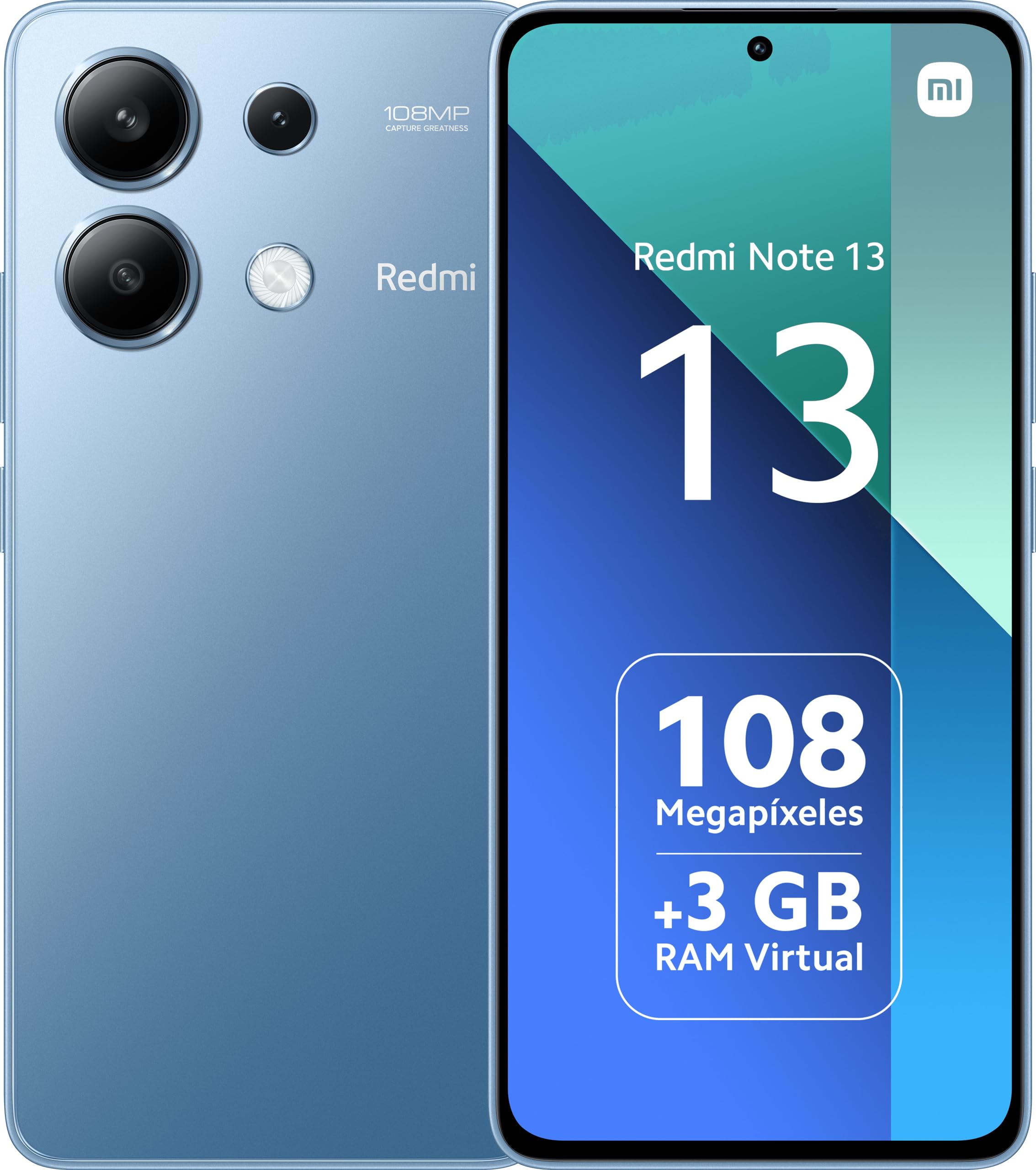 Smartphone Xiaomi Redmi Note 13 NFC 6GB/ 128GB/ 6.67'/ Azul