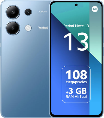 Smartphone Xiaomi Redmi Note 13 NFC 6GB/ 128GB/ 6.67'/ Azul