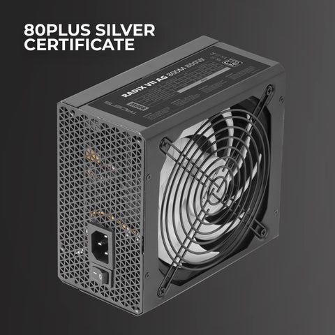 Fuente de Alimentación Tacens Radix VII AG 800M/ 800W/ Ventilador 14cm/ 80 Plus Silver