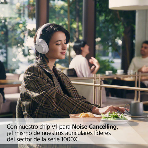 Auriculares inalámbricos Sony WH-CH720N/ con Micrófono/ Bluetooth/ Blancos