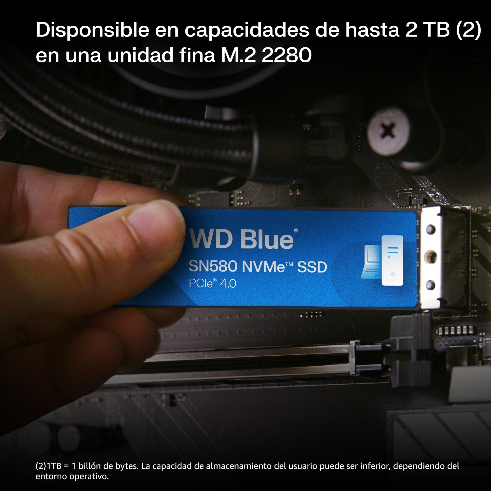 Disco SSD Western Digital WD Blue SN580 500GB/ M.2 2280 PCIe