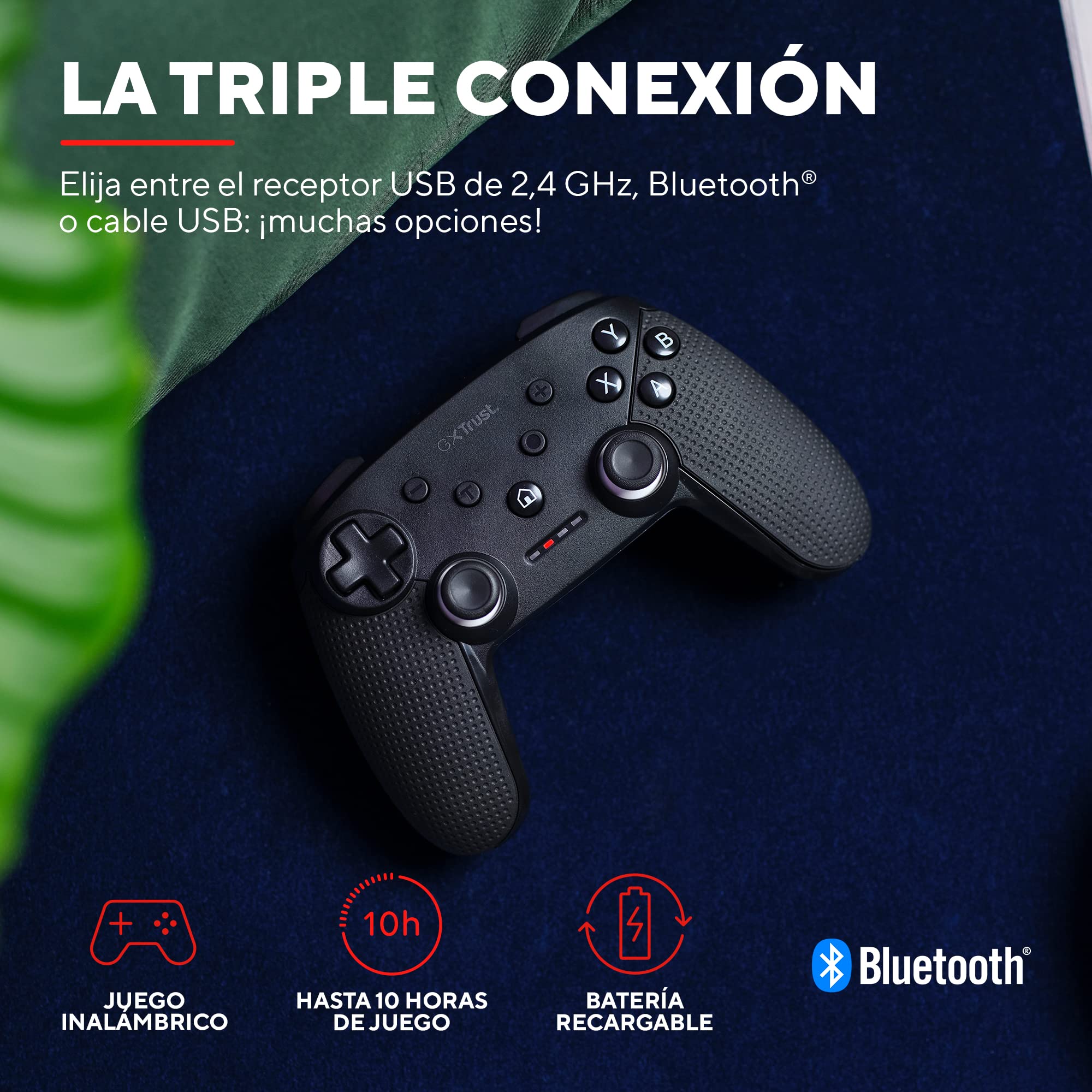 Gamepad Trust Gaming GXT 542 MUTA Inalámbrico