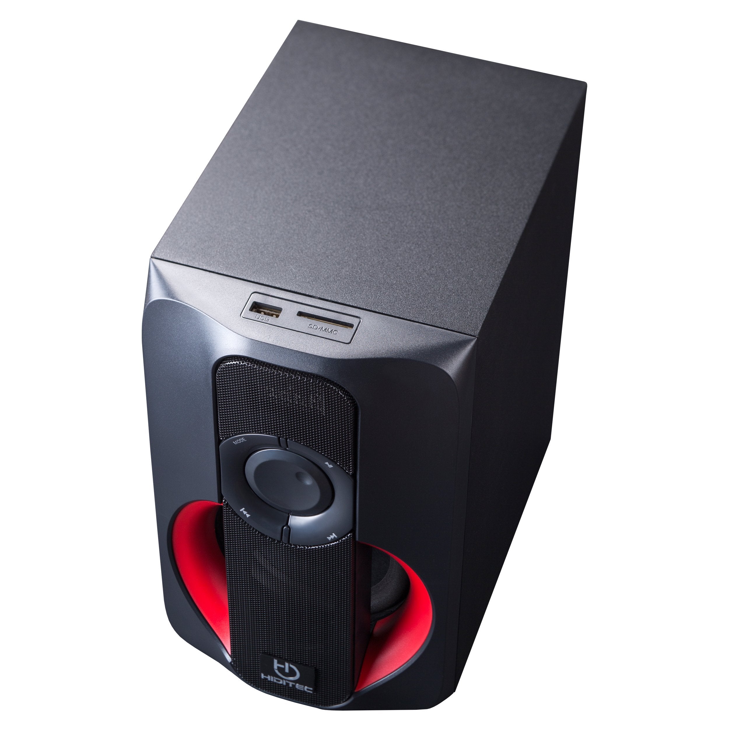 Altavoces con Bluetooth Hiditec H400/ 80W/ 2.1