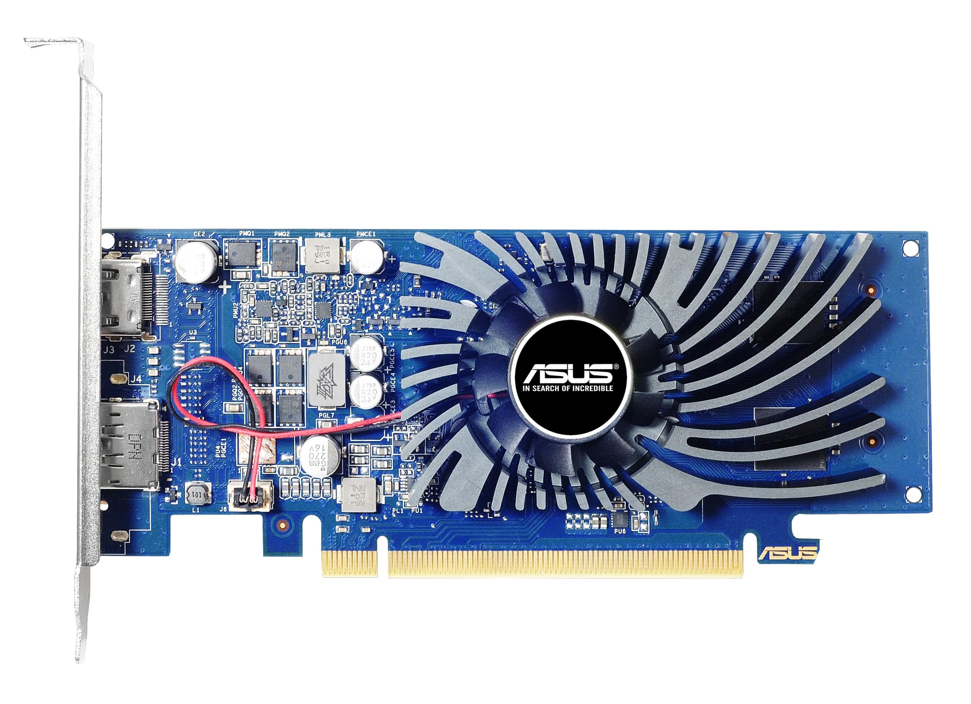 ASUS GT1030-2G-BRK - Tarjeta gráfica (GeForce GT 1030, 2 GB, GDDR5, 64 bit, 7680 x 4320 Pixeles, PCI Express 3.0)