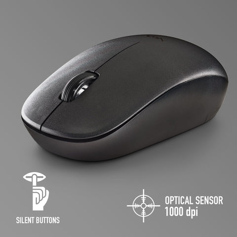 Ratón Inalámbrico NGS Fog Pro/ Hasta 1000 DPI