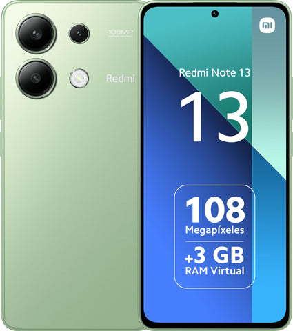 Smartphone Xiaomi Redmi Note 13 6GB/ 128GB/ 6.67'/ Verde