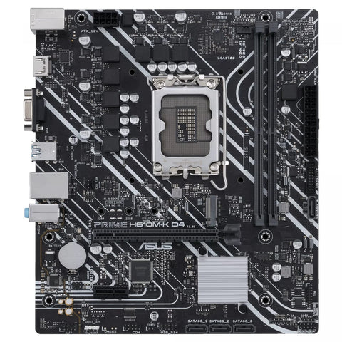 Placa Base Asus Prime H610M-R D4 Socket 1700/ Micro ATX/ Bulk