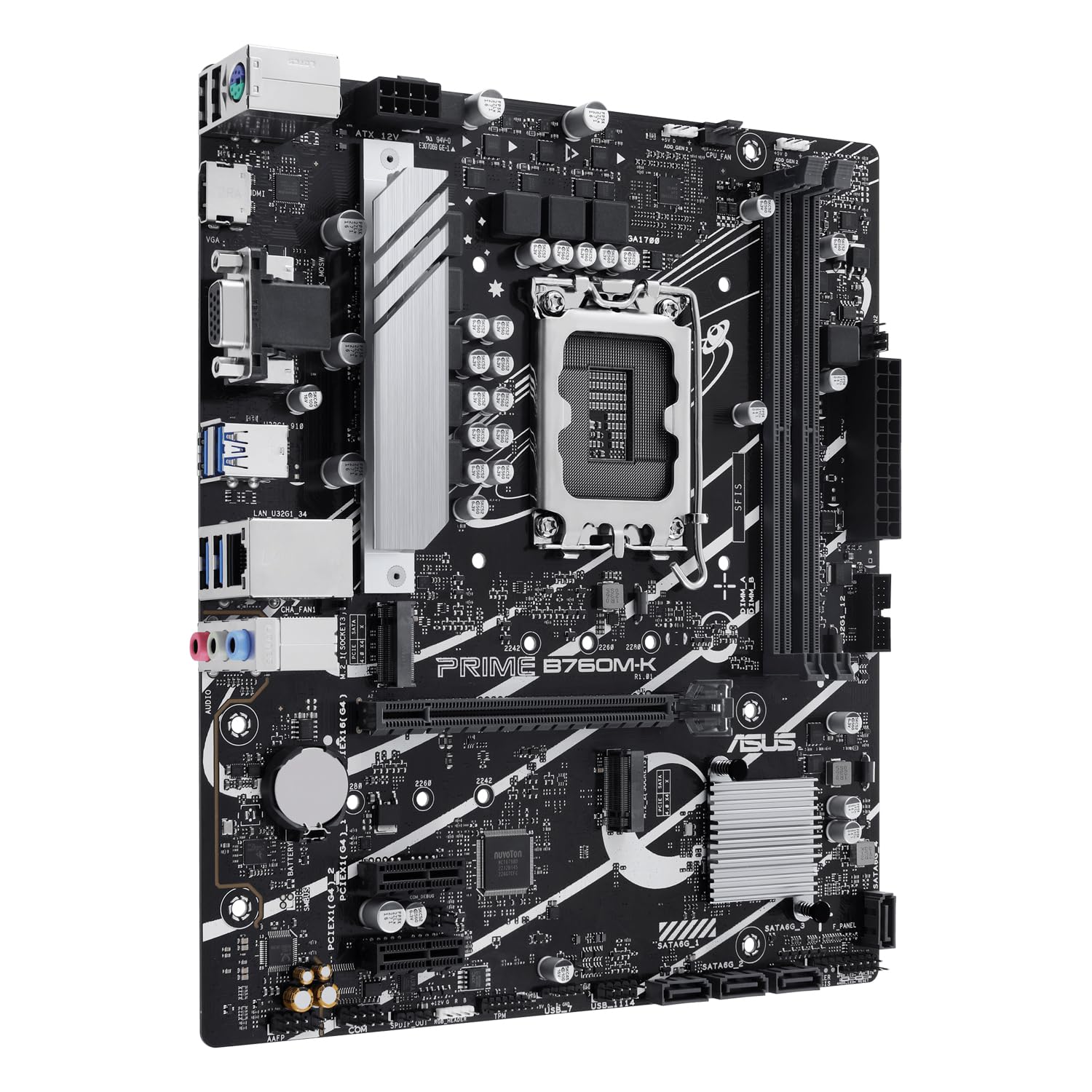 Placa Base Asus PRIME B760M-K Socket 1700/ Micro ATX