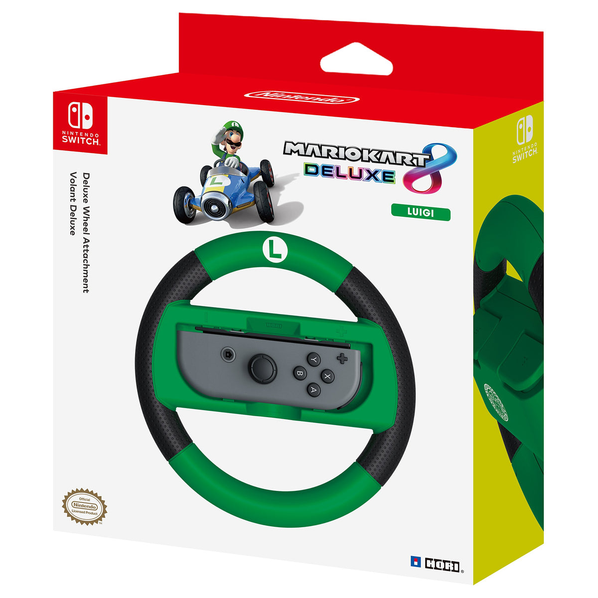 Hori - Volante Mario Kart 8 Deluxe Luigi (Nintendo Switch)