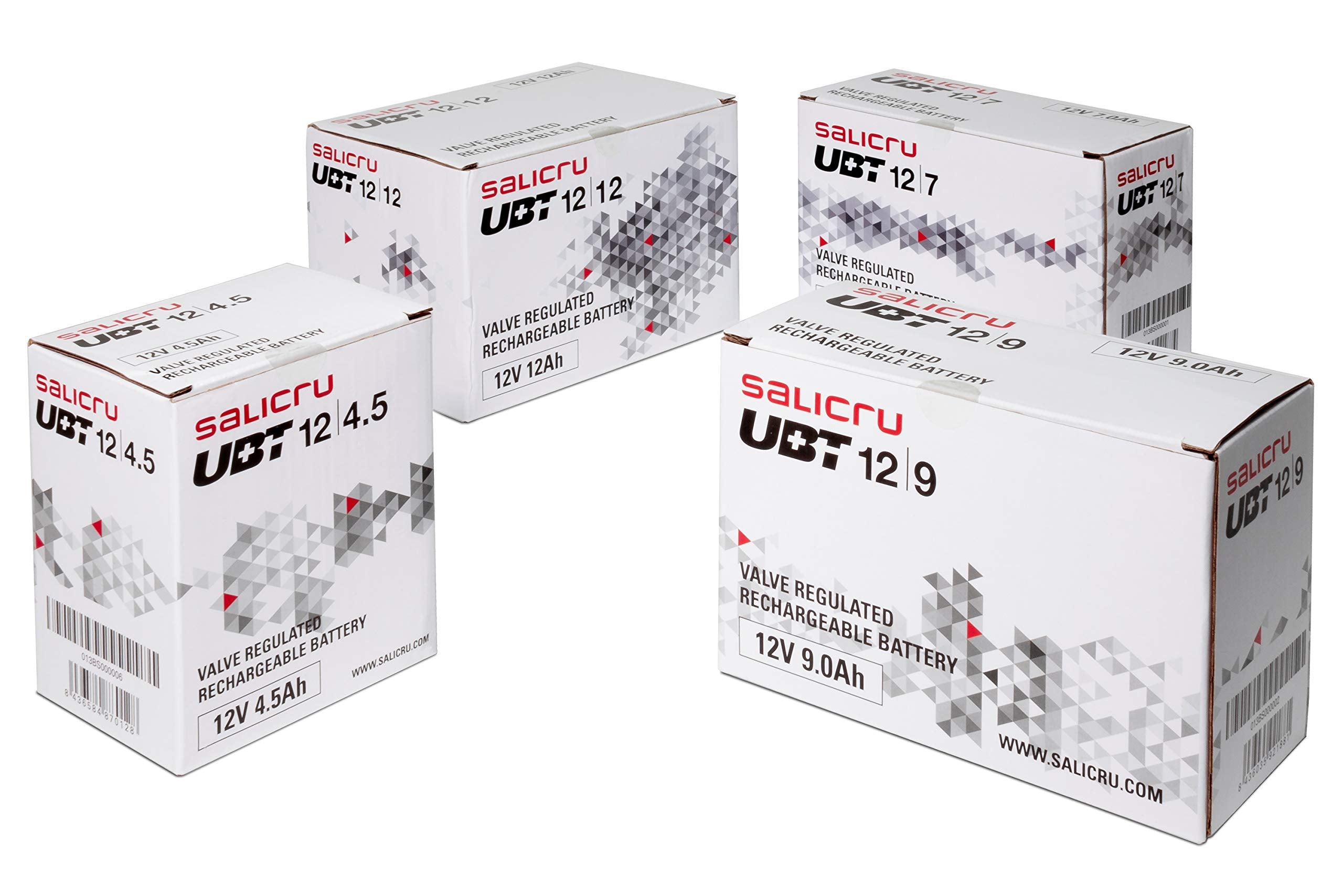 Batería Salicru UBT 12/9 compatible con SAI Salicru según especificaciones