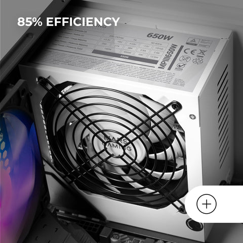 Fuente de Alimentación Mars Gaming MPIII650W/ 650W/ Ventilador 12cm