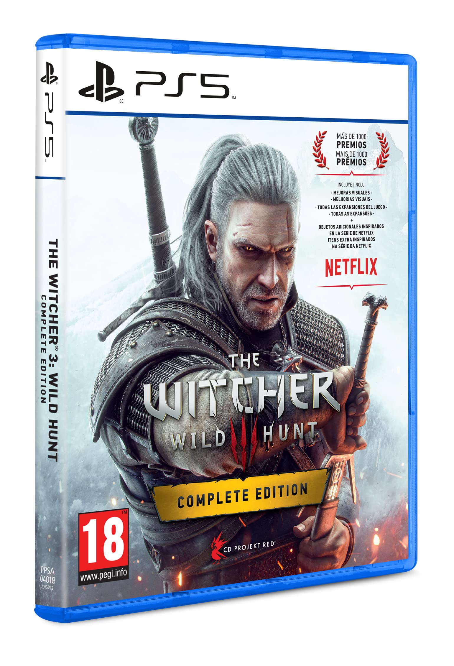 Videojuego PlayStation 5 Bandai Namco The Witcher 3: Wild Hunt Complete Edition